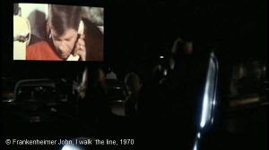   I walk  the line  de Frankenheimer John.   Photogramme 87.   Le film dans le film. Jerry Lee Lewis au téléphone.