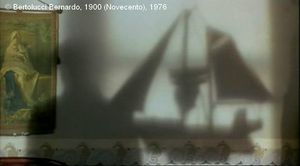 Photogramme Barque 1 : 1900 (Novecento), Plan 309. L'ombre de l'oncle d'Alfredo, Ottavio.